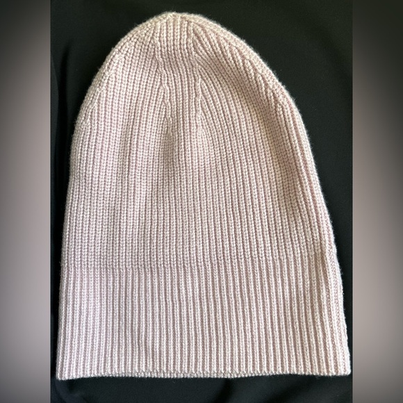 Lululemon RIBBED MERINO WOOL BLEND KNIT BEANIE size L/XL Pink - Picture 7 of 8